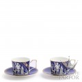 1076487 Wedgwood Renaissance Gold "Accents" Чашка чайная с блюдцем 250мл, 2шт.