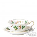 1053287 Wedgwood Wild Strawberry Чашка чайная с блюдцем 150мл