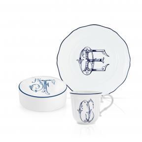Corona Monogram - Blue Cobalto